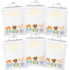 Large Hang-Up Totes - 6 Pack