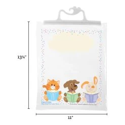 Large Hang-Up Totes - 6 Pack -Children School Supplies S723178 2