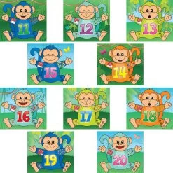 Really Good Stuff® Monkey Matching Number Puzzles 13 Really Good Stuff® Monkey Matching Number Puzzles -Children School Supplies S723291 5