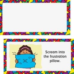 Really Good Stuff® Give Students Ideas For How To Handle Frustration -Children School Supplies S723323 1