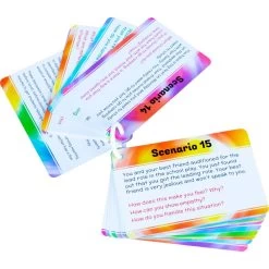 Social Skills Discussion Cards - Set Of 20