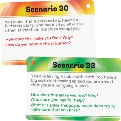 Social Skills Discussion Cards - Set Of 20 -Children School Supplies S723325 4