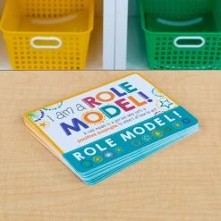 Really Good Stuff® Be A Role Model Tracking Punch Cards - 24 Pack -Children School Supplies S723338 1