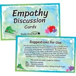 Empathy Discussion Cards - Set Of 20 -Children School Supplies S723359 4