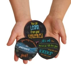 Really Good Stuff® Positive Affirmation Chips - Set Of 100 In 50 Unique Designs And Sayings 9 Really Good Stuff® Positive Affirmation Chips - Set Of 100 In 50 Unique Designs And Sayings -Children School Supplies S723394 3