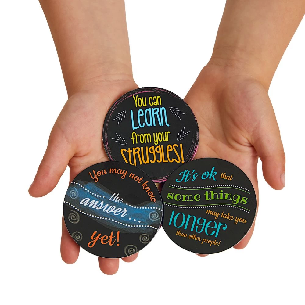 Really Good Stuff® Positive Affirmation Chips - Set Of 100 In 50 Unique Designs And Sayings 5 Really Good Stuff® Positive Affirmation Chips - Set Of 100 In 50 Unique Designs And Sayings - Image 5