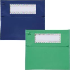 Grouping Chair Pockets - 6 Pack - 6 Group Colors - Assorted -Children School Supplies S723504 1