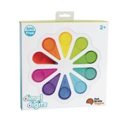 Fat Brain Toys Dimpl Digits Squishy Early STEM Toy -Children School Supplies S727297 2