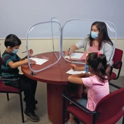 Excellerations® 3-Way Desktop Barrier 4-Pack -Children School Supplies S727328 3