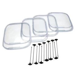 Excellerations® 3-Way Desktop Barrier 4-Pack -Children School Supplies S727328 4