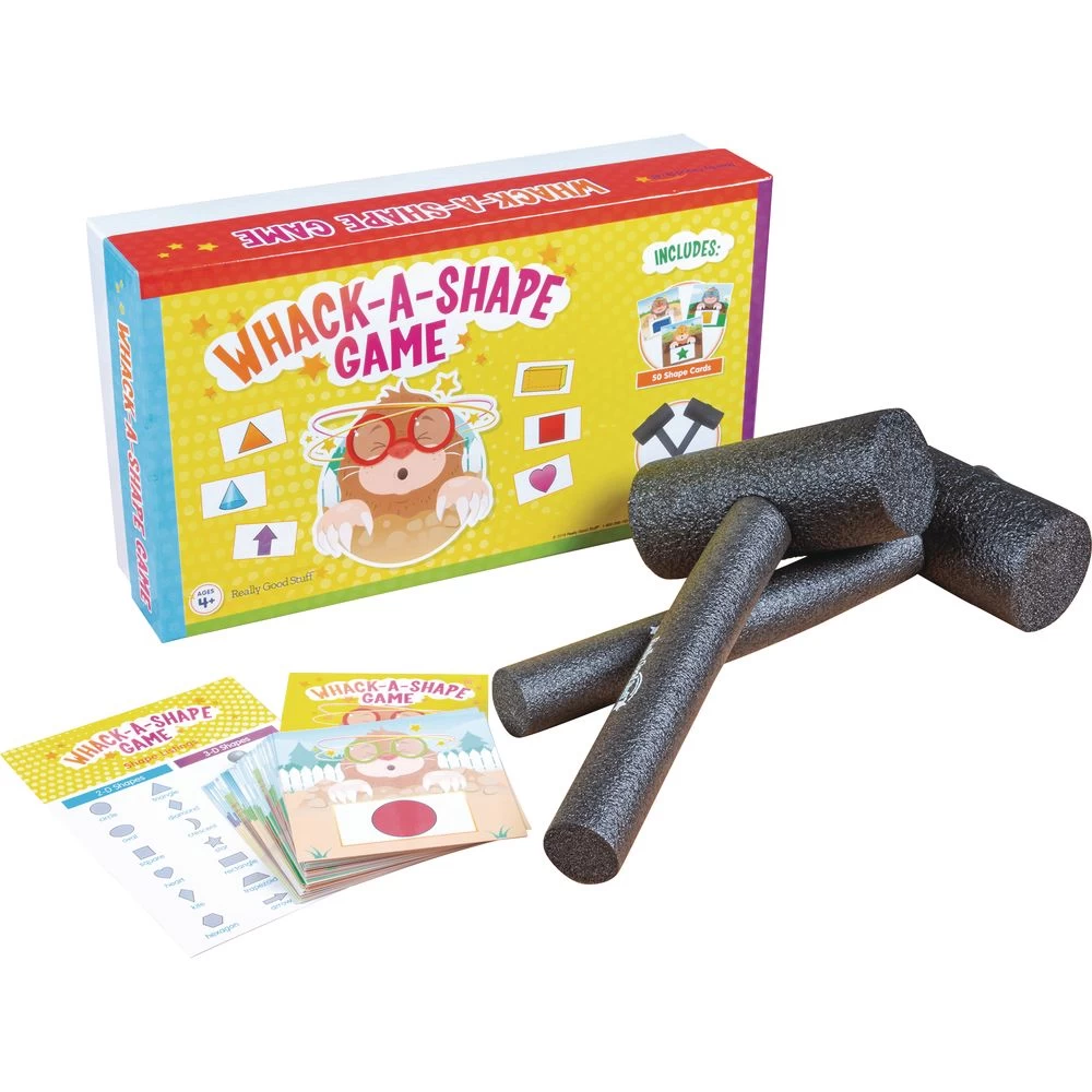 Really Good Stuff® Whack-A-Shape Game - Pre-K, Kindergarten, 1st Grade 1 Really Good Stuff® Whack-A-Shape Game - Pre-K, Kindergarten, 1st Grade