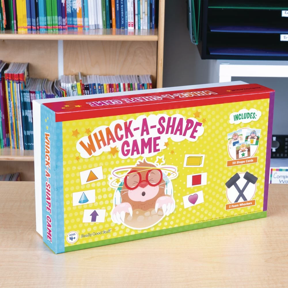 Really Good Stuff® Whack-A-Shape Game - Pre-K, Kindergarten, 1st Grade 3 Really Good Stuff® Whack-A-Shape Game - Pre-K, Kindergarten, 1st Grade - Image 3