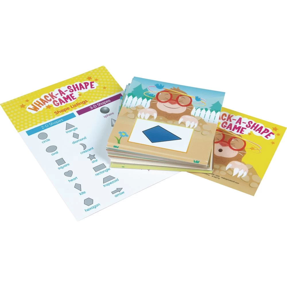 Really Good Stuff® Whack-A-Shape Game - Pre-K, Kindergarten, 1st Grade 4 Really Good Stuff® Whack-A-Shape Game - Pre-K, Kindergarten, 1st Grade - Image 4