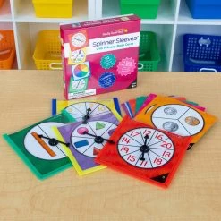 Spinner Sleeves With Primary Math Cards!