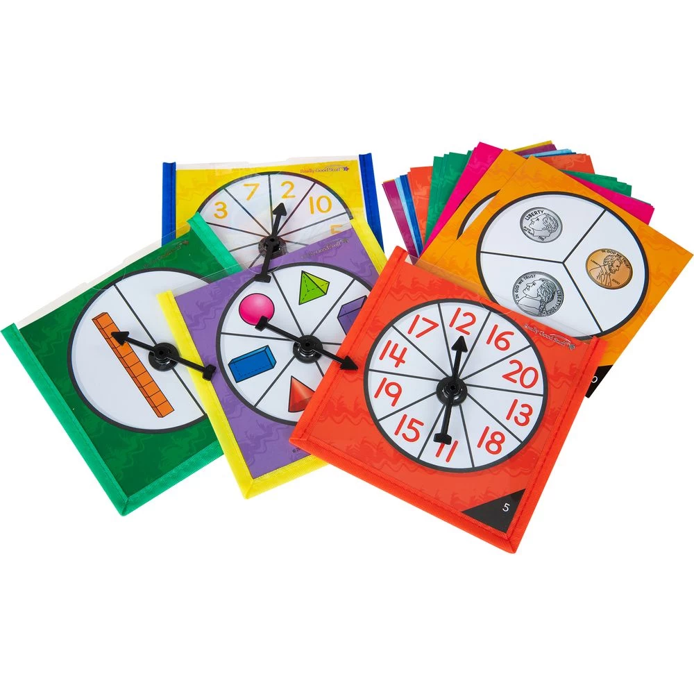 Spinner Sleeves With Primary Math Cards! 2 Spinner Sleeves With Primary Math Cards! - Image 2