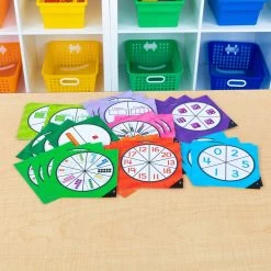 Spinner Sleeves With Primary Math Cards! 13 Spinner Sleeves With Primary Math Cards! -Children School Supplies S728477 2