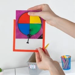 Spinner Sleeves With Primary Math Cards! 15 Spinner Sleeves With Primary Math Cards! -Children School Supplies S728477 4