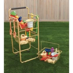 Excellerations® Outdoor Storage Cart With Removable Baskets -Children School Supplies S730382 3
