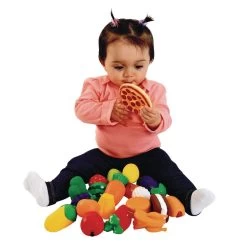 Environments® My First Soft Dishes And Play Food Set - 42 Pieces With Storage 7 Environments® My First Soft Dishes And Play Food Set - 42 Pieces With Storage -Children School Supplies S731447 1