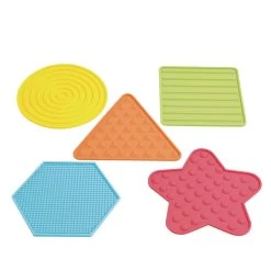 Excellerations® Sensory Silicone Mats - Set Of 5 9 Excellerations® Sensory Silicone Mats - Set Of 5 -Children School Supplies S731586 1