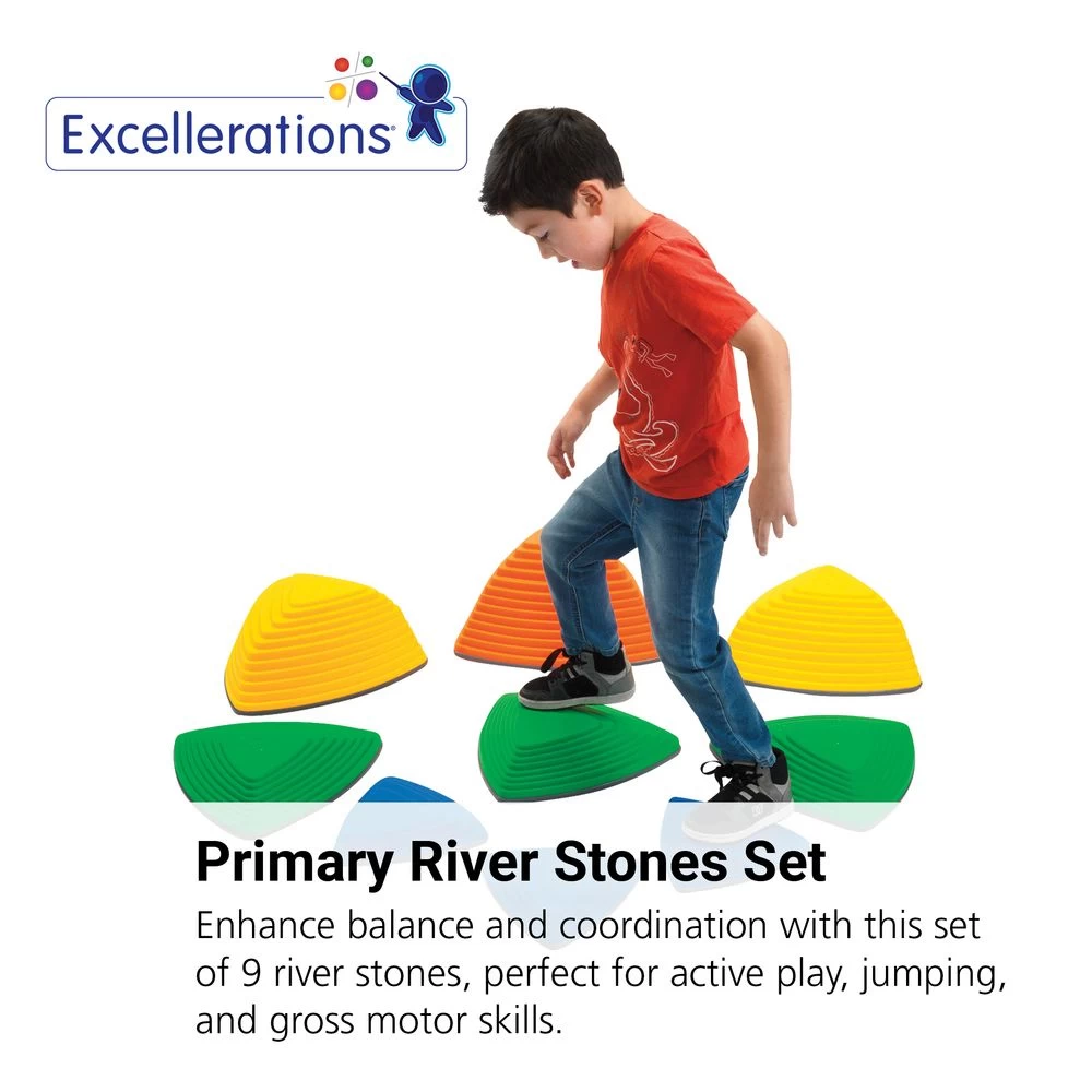 Excellerations® Primary River Stones - Set Of 9 2 Excellerations® Primary River Stones - Set Of 9 - Image 2