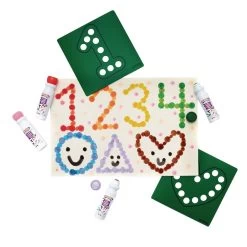 Dabber Dot Stencils & Dabber Marker Kit -Children School Supplies S735527 2