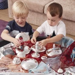 Mirrored Stacking Pebbles Silver - 20 Pack 8 Mirrored Stacking Pebbles Silver - 20 Pack -Children School Supplies S770248 2