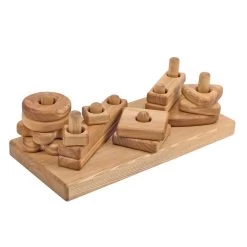Wooden Stack And Build Block 8 Wooden Stack And Build Block -Children School Supplies S776089 2