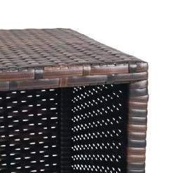 Excellerations® Indoor-Outdoor Wicker-Look Storage Shelf With 6 Cubbies -Children School Supplies S779298 4