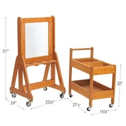 Excellerations® Outdoor Arts & Crafts Furniture Set -Children School Supplies S779300 2