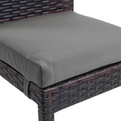 Excellerations® Outdoor Wicker Dining Set, 5-Piece Set With Table And 4 Chairs (Preschool Height) -Children School Supplies S779304 4