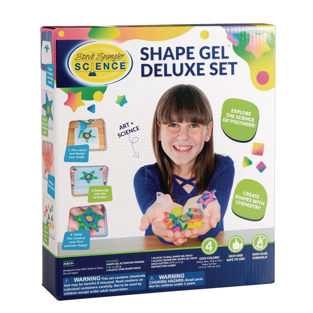 Steve Spangler Science® Shape Gel™ Deluxe Set 1 Steve Spangler Science® Shape Gel™ Deluxe Set