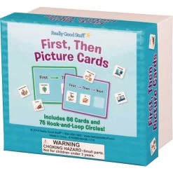 Really Good Stuff® First, Then System -Children School Supplies S781281 1