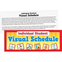 Really Good Stuff® Individual Student Visual Schedule -Children School Supplies S781282 4