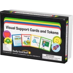 Really Good Stuff® Visual Support Folder And Cards