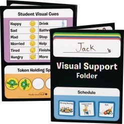 Really Good Stuff® Visual Support Folder And Cards 10 Really Good Stuff® Visual Support Folder And Cards -Children School Supplies S781295 2
