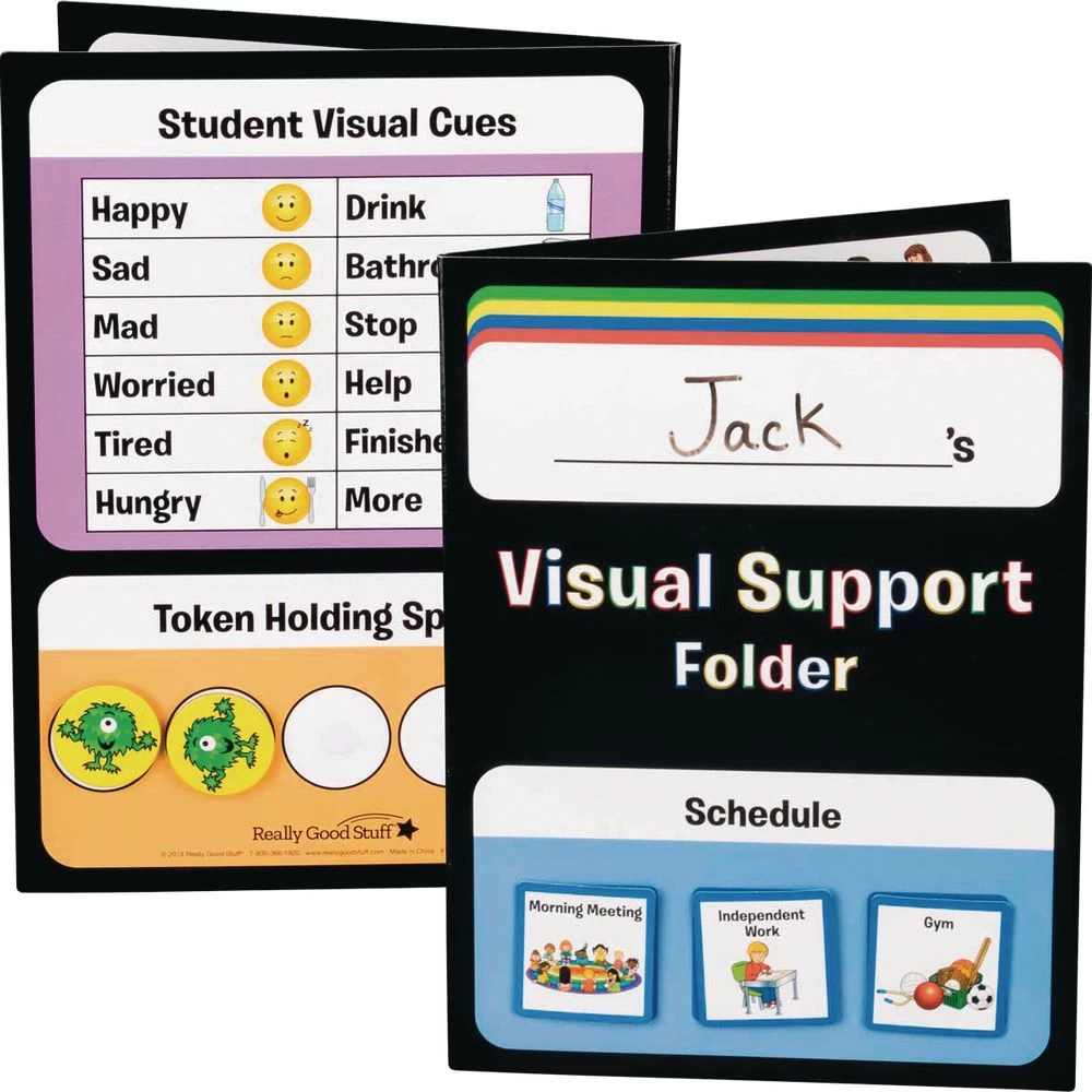 Really Good Stuff® Visual Support Folder And Cards 4 Really Good Stuff® Visual Support Folder And Cards - Image 4