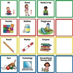 Really Good Stuff® Visual Support Folder And Cards 12 Really Good Stuff® Visual Support Folder And Cards -Children School Supplies S781295 4