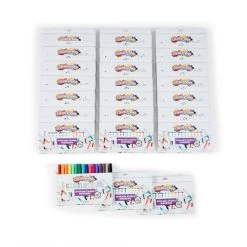 Colorations® Chubby Markers, 16 Colors, 24 Sets, 384 Total