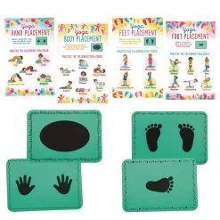 Really Good Stuff® Mini Yoga Mats And Poster Set