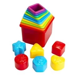 Playgo Sort & Learn Animal Stacking Blocks Set