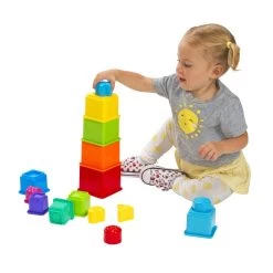 Playgo Sort & Learn Animal Stacking Blocks Set -Children School Supplies S785057 1