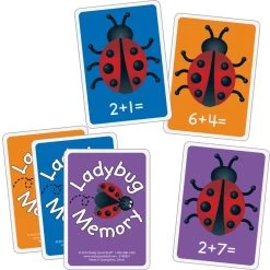 Really Good Stuff® Ladybug Sum Match Numeracy Center™ - 1 Numeracy Center 9 Really Good Stuff® Ladybug Sum Match Numeracy Center™ - 1 Numeracy Center -Children School Supplies S810834 2