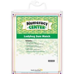Really Good Stuff® Ladybug Sum Match Numeracy Center™ - 1 Numeracy Center 11 Really Good Stuff® Ladybug Sum Match Numeracy Center™ - 1 Numeracy Center -Children School Supplies S810834 4