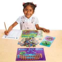 Monster Math Splash - Addition Numeracy Center™ - 1 Numeracy Center -Children School Supplies S810837 1