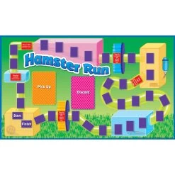 Hamster Run Addition Numeracy Center With Storage Bag - Grab And Go Learning Pack - Reinforce Basic Addition Facts - Kindergarten - Grade 1 -Children School Supplies S810866 3