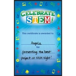 Celebrate STEM! Certificates - 24 Certificates