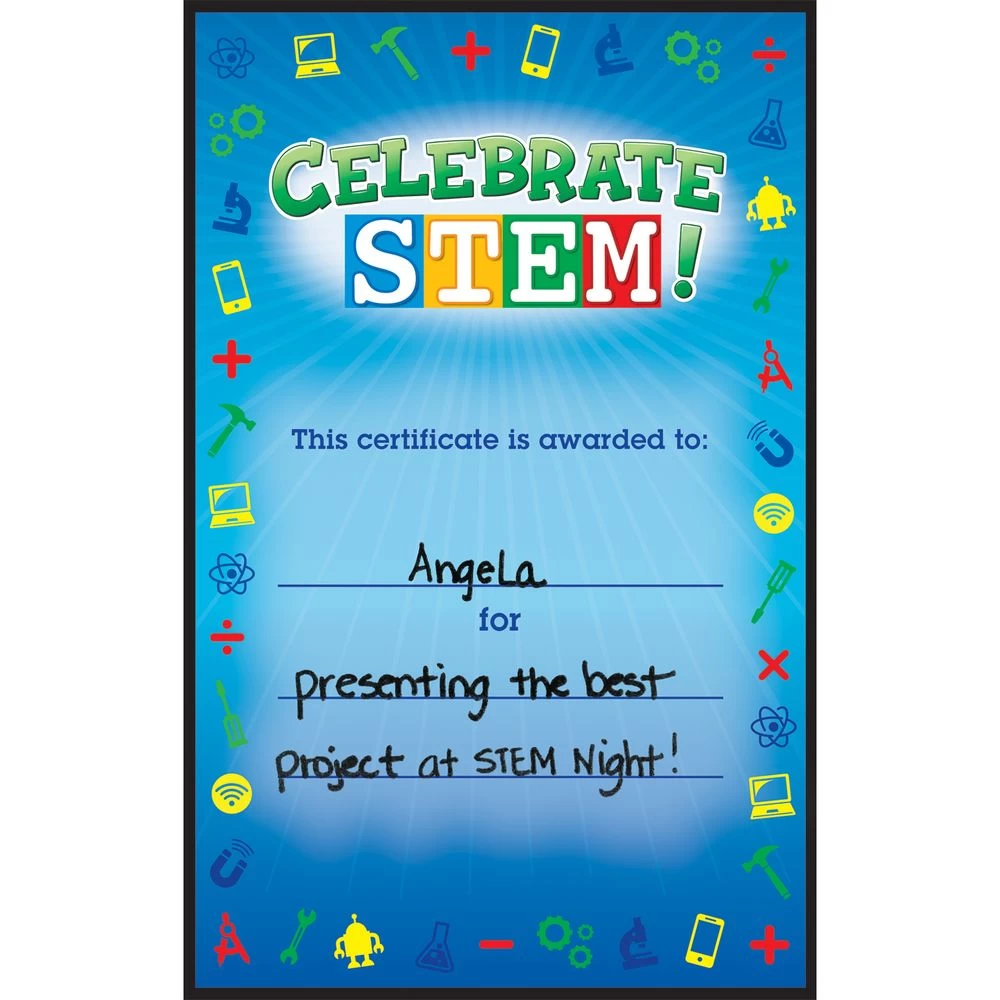 Celebrate STEM! Certificates - 24 Certificates 1 Celebrate STEM! Certificates - 24 Certificates