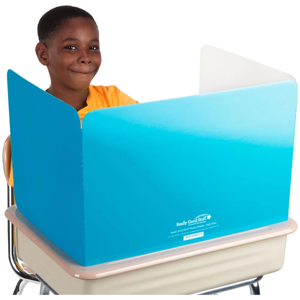 Large Privacy Shields - Set Of 12 - Turquoise - Glossy 1 Large Privacy Shields - Set Of 12 - Turquoise - Glossy