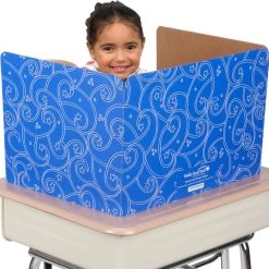 Standard Privacy Shields - Set Of 12 - Star & Swirl - Matte -Children School Supplies S810931 1